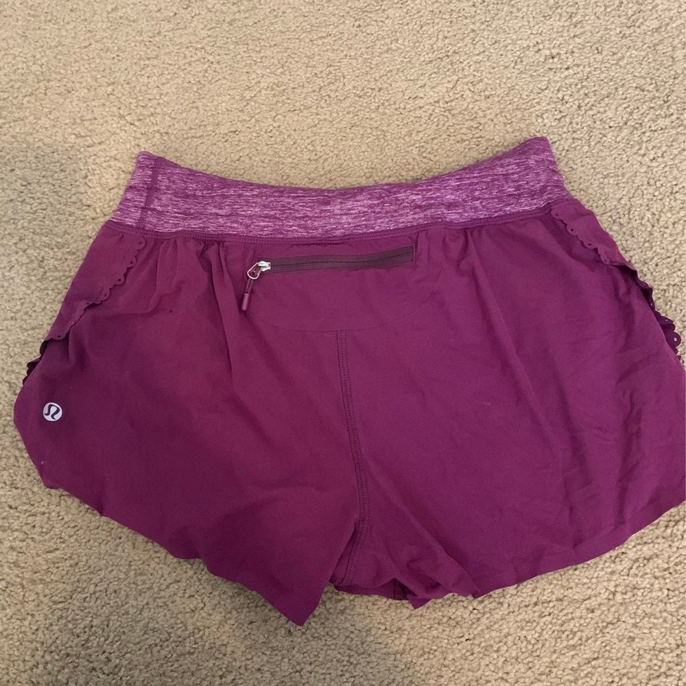 lululemon tank and short set